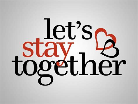  “Let’s Stay Together” - Una balada de amor con un toque funky que te hará mover las caderas